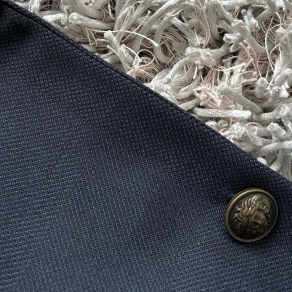 Gianni Versace Blazer Jacket Wool Buttons Medusa Sz 50 us *Vintage* - Picture 7 of 10